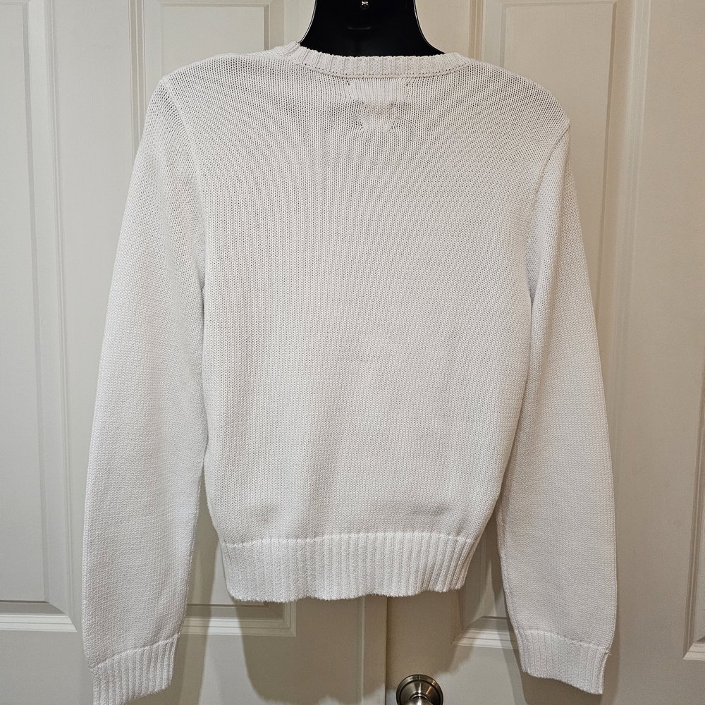 NWT Ralph Lauren Team USA Graphic Cotton Sweater - Picture 3 of 4